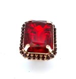 Ring by Mariana Woman Stunning Siam Swarovski Crystals - Image 2