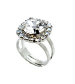 Ring by Mariana Woman Precious Clear Swarovski Crystals