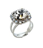 Ring by Mariana Woman Precious Clear Swarovski Crystals - Image 2