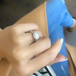 Lab-Created Diamond Ring, 2 Carat D/VS1 Round Cut in 14K Gold - Image 4