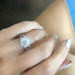 Lab-Created Diamond Ring, 2 Carat D/VS1 Round Cut in 14K Gold