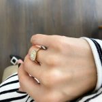 Lab-Created Diamond Ring, Cushion Shape 0.50 Carat F/VS1 in Double Halo - 14k Gold - Image 6