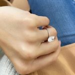 Lab-Created Diamond Ring, 2.55 Carat E/VVS2 Oval Cut in Sleek 14k White Gold (IGI Certified) - Image 5