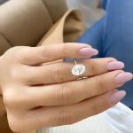 Lab-Created Diamond Ring, 2.55 Carat E/VVS2 Oval Cut in Sleek 14k White Gold (IGI Certified) - Image 4
