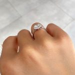 Lab-Created Diamond Ring, 1.50 Carat – D/VVS2 in a Brilliant Cut Halo Setting - Image 4
