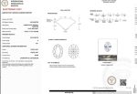 Lab-Created Diamond Ring, 2.55 Carat E/VVS2 Oval Cut in Sleek 14k White Gold (IGI Certified) - Image 7