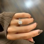 Lab-Created Diamond Ring, 2.50 Carat D/VS1 Radiant Cut - Hidden Halo & Split Shank, IGI Certified - Image 8