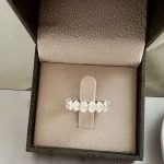 Lab-Created Diamond Ring, 4.5 Carat Oval Cut – 17 Stones E/VS1 in 14K White Gold - Image 5