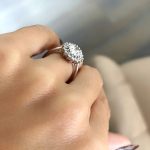 Lab-Created Diamond Ring, 2 Carat E VS1, Halo Engagement Ring in 14k Gold (IGI Certified) - Image 5