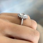 Lab-Created Diamond Ring, 2 Carat E VS1, Halo Engagement Ring in 14k Gold (IGI Certified) - Image 6