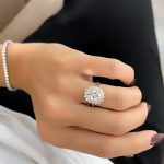 Lab-Created Diamond Ring, 2 Carat E VS1, Halo Engagement Ring in 14k Gold (IGI Certified) - Image 7