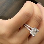 Lab-Created Diamond Ring, 2.50 Carat D/VS1 Radiant Cut - Hidden Halo & Split Shank, IGI Certified - Image 5