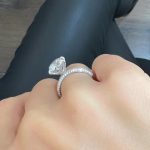 Lab-Created Diamond Ring, 3 Carat Round Cut - E/VS1 Quality in 14K Gold (IGI Certified) - Image 5