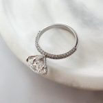Lab-Created Diamond Ring, 3 Carat Round Cut - E/VS1 Quality in 14K Gold (IGI Certified) - Image 6