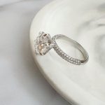 Lab-Created Diamond Ring, 3 Carat Round Cut - E/VS1 Quality in 14K Gold (IGI Certified) - Image 8