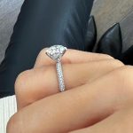 Lab-Created Diamond Ring, 3 Carat Round Cut - E/VS1 Quality in 14K Gold (IGI Certified) - Image 9