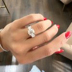 Lab-Created Diamond Ring, 3.5 Carat E/VS1 IGI Cert. Engagement in 14k White Gold - Image 5