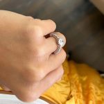 Lab-Created Diamond Ring, 2.05 Carat E VS1 IGI – Dazzling Round Diamond & Side Stones in 14k White Gold - Image 4