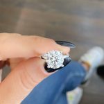 Lab-Created Diamond Ring, 1.03 Carat - IGI Certified  in 14K White Gold - Image 3