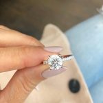 Lab-Created Diamond Ring, 1.03 Carat - IGI Certified  in 14K White Gold - Image 2