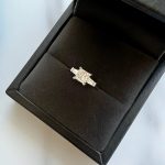 Lab-Created Diamond Ring, 1 Carat Three Stone E/VS1 Diamonds in 14K White Gold - IGI Certified - Image 6
