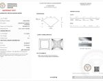 Lab-Created Diamond Ring, 1 Carat Three Stone E/VS1 Diamonds in 14K White Gold - IGI Certified - Image 10