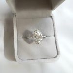 Lab-Created Diamond Ring, 2.11 Carat Marquise Cut - G/VS1, IGI Certified 14K White Gold - Image 7