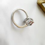 Lab-Created Diamond Ring, 2.11 Carat Marquise Cut - G/VS1, IGI Certified 14K White Gold - Image 6