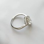 Lab-Created Diamond Ring, 2.11 Carat Marquise Cut - G/VS1, IGI Certified 14K White Gold - Image 5