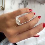 Lab-Created Diamond Ring, 3.5 Carat E/VS1 IGI Cert. Engagement in 14k White Gold