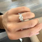 Lab-Created Diamond Ring, Stunning 3 Stone 2.3 Carat Beauty in 14K Yellow Gold - Image 6
