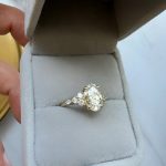 Lab-Created Diamond Ring, 2 Carat Oval Cut E/VS1 – Royal Teira Design with 14K Gold - Image 7