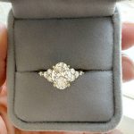 Lab-Created Diamond Ring, 2 Carat Oval with E/VS1 Sparkle in 14K White Gold - Image 3