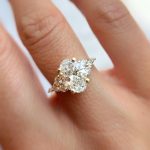 Lab-Created Diamond Ring, 2 Carat Oval with E/VS1 Sparkle in 14K White Gold - Image 5