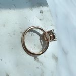 Lab-Created Diamond Ring 3 Carat E/VS1 Oval IGI Certified 14k Rose Gold - Image 7