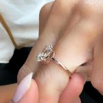 Lab-Created Diamond Ring 3 Carat E/VS1 Oval IGI Certified 14k Rose Gold - Image 8