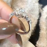 Lab-Created Diamond Ring, 2 Carat Oval with E/VS1 Sparkle in 14K White Gold - Image 9
