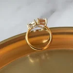 Lab-Created Diamond Ring IGI Cert.  2.57 Ct EM and 1.22 PS in 14k Gold - Image 7