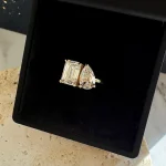 Lab-Created Diamond Ring IGI Cert.  2.57 Ct EM and 1.22 PS in 14k Gold - Image 4
