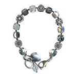 Bracelet by Mariana Woman Adorable Pearl Mineral and Clear Swarovski Crystals - Image 2