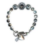 Bracelet by Mariana Woman Fab Floral Clear and Silver Swarovski Crystals - Image 2