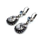 Earrings by Mariana Woman Timeless Clear and Sapphire Swarovski Crystals