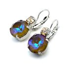 Earrings by Mariana Woman Exquisite Twilight and Golden Swarovski Crystals