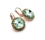 Earrings by Mariana Woman Adorable Peridot and Chrysolite Swarovski Crystals - Image 3