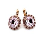 Earrings by Mariana Woman Lovely Light Rose Swarovski Crystals
