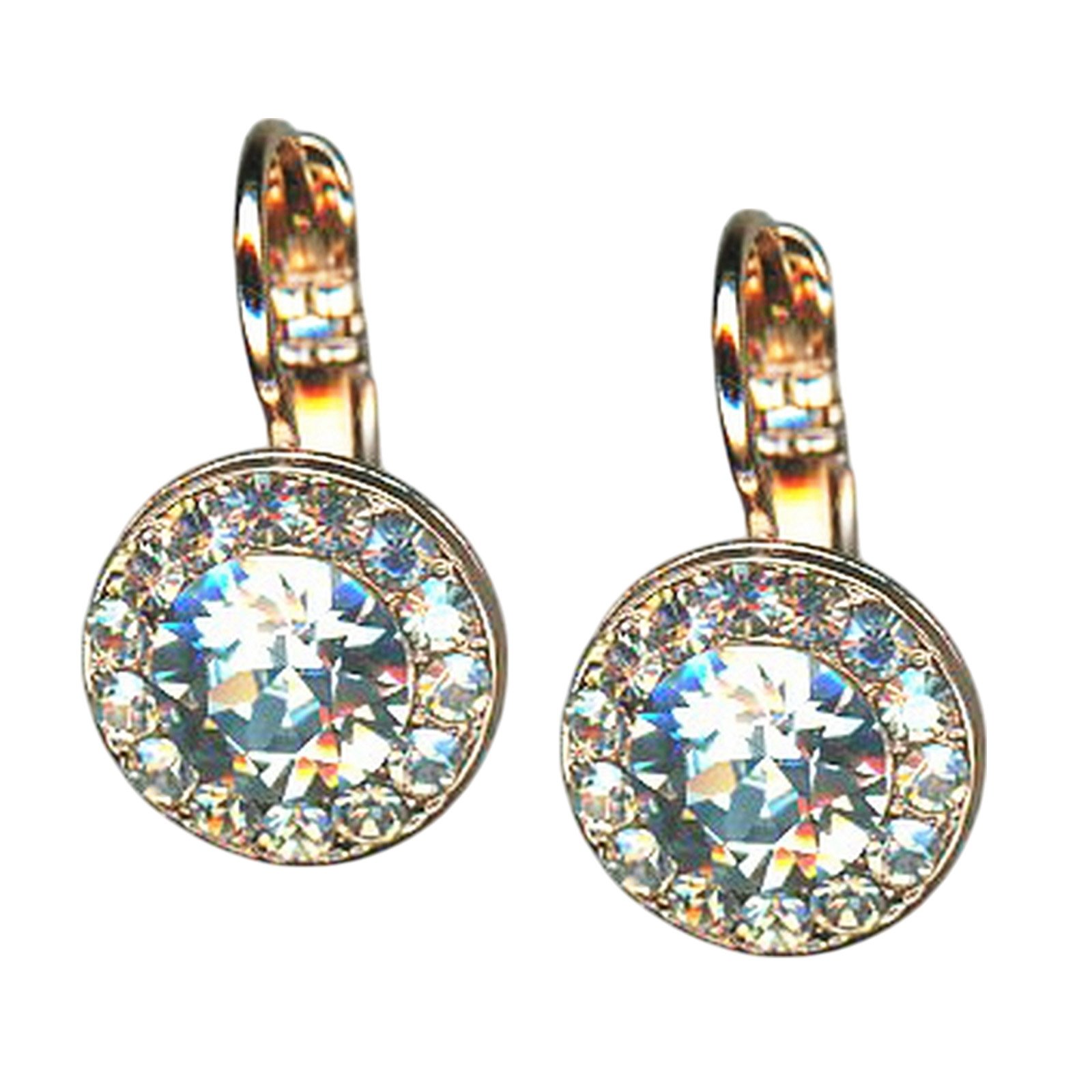 E-1129-1160-RG6 (1) Earrings by Mariana Woman Gorgeous Moonlight Swarovski Crystals - Image 1