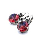 Earrings By Mariana Woman Stunning Sherry Quartz and Silverlight Swarovski Crystals - Image 2