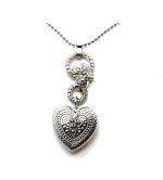 Necklace Pendant by Mariana Woman Shimmering AB Swarovski Crystals