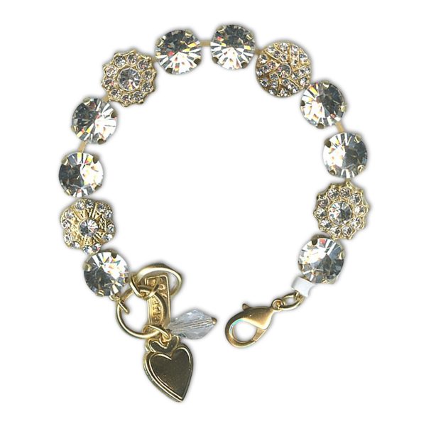 Bracelet by Mariana Woman Timeless Clear Swarovski Crystals