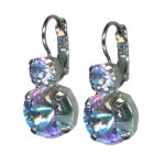 Earrings by Mariana Woman Glitzy Vitral Light Swarovski Crystals